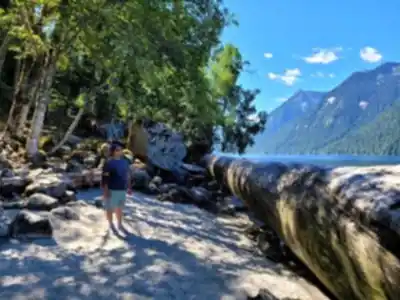 Hiking view of Chilliwack Lake