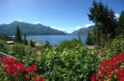 Vue en randonnée de Strathcona Provincial Park