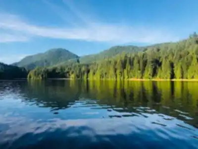 Sasamat Lake hiking trail - natural landscape