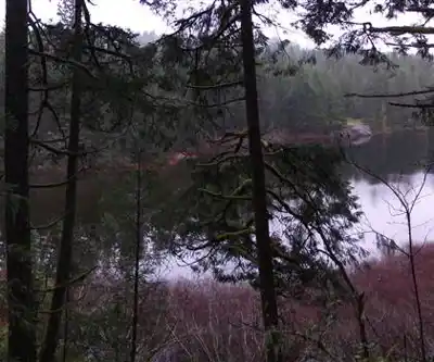 Spectacle Lake hiking trail - natural landscape