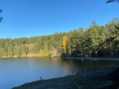 Thetis Lake hiking trail - natural landscape