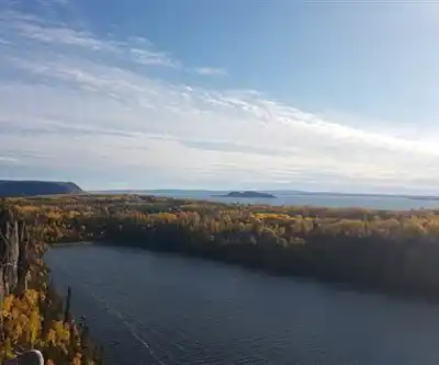 Hiking view of Ruby Lake
