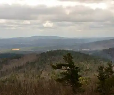 Blue Job Mountain hiking trail - natural landscape