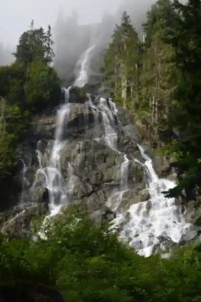 Della Falls hiking trail - natural landscape