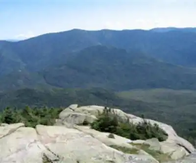 Hiking view of Galehead Mountain, New Hampshire