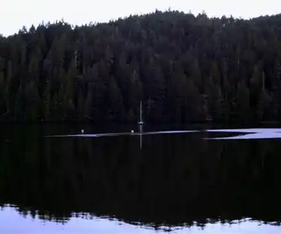 Durrance Lake hiking trail - natural landscape