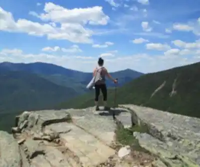 Sentier de randonnée Bondcliffs, New Hampshire - paysage naturel