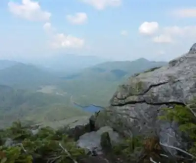 Hiking view of Mount Colden, New York