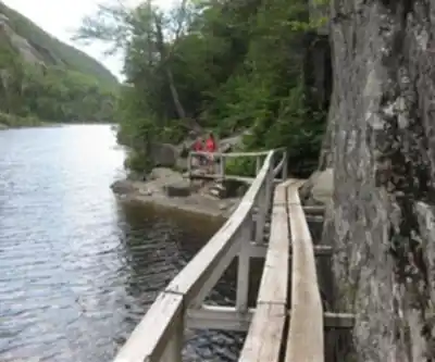 Mount Colden, New York hiking trail - natural landscape