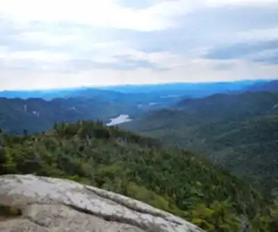 Hiking view of Little Marcy, New York