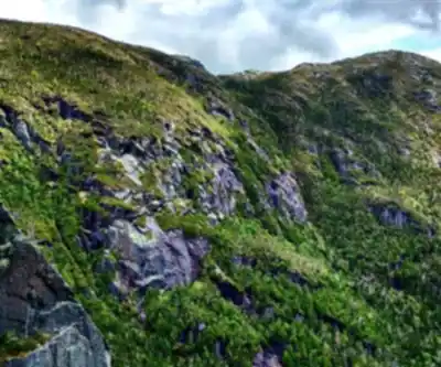 Sentier de randonnée Mount Haystack, New York - paysage naturel