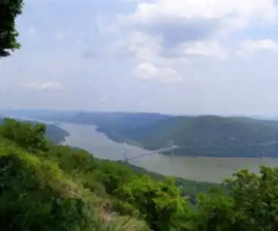 Hiking view of Bear Mountain, New York