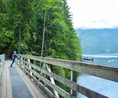 Trans Canada Trail hiking trail - natural landscape