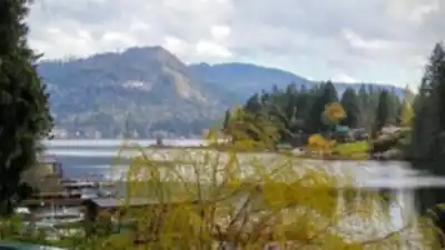 Vue en randonnée de Cowichan Valley