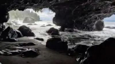 Hiking view of Mystic Beach