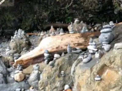 Mystic Beach scenery - hiking