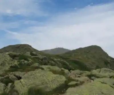 Hiking view of Mount Monroe, New Hampshire