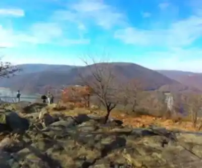 Spotted Mountain, New York hiking trail - natural landscape