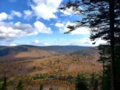 Mont Chocolat hiking trail - natural landscape