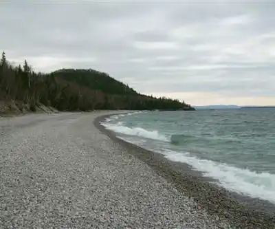 Sentier de randonnée Coastal Trail, Lake Superior - paysage naturel