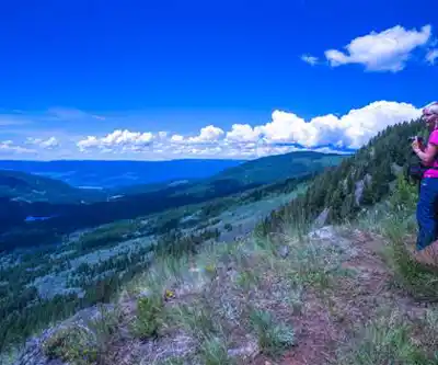 Heffley Lake hiking trail - natural landscape