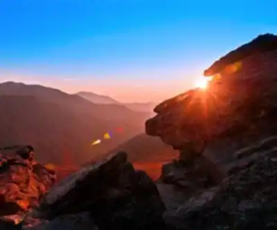 Hiking view of Sunrise Mountain, New York