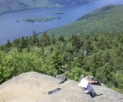 Black Mountain, New York hiking trail - natural landscape