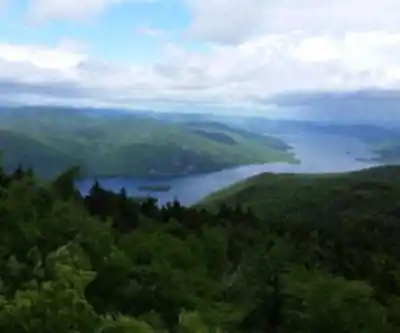 Hiking view of Black Mountain, New York