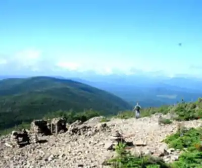 Vue en randonnée de Mont Gosford