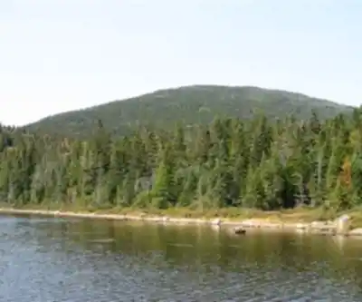 Snow Mountain, Maine hiking trail - natural landscape
