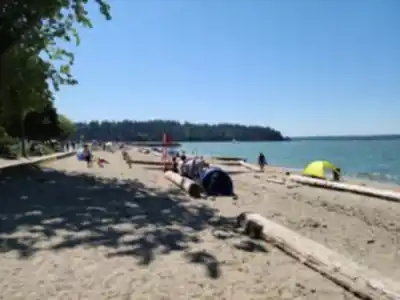 Hiking view of Ambleside Park