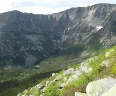 Vue en randonnée de Hamlin Peak, Maine