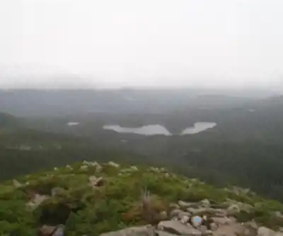 Sentier de randonnée Hamlin Peak, Maine - paysage naturel