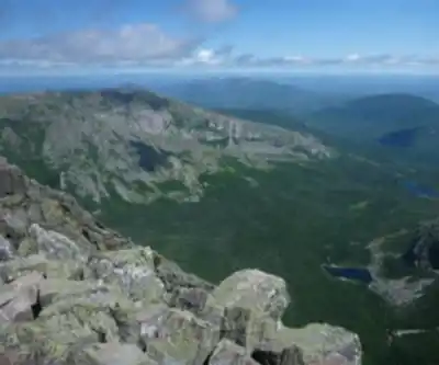 Sentier de randonnée Chimney Peak, Maine - paysage naturel