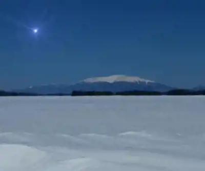 Hiking view of Katahdin, Maine