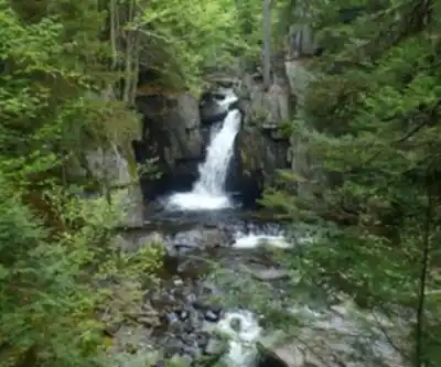 Hiking view of Gulf Hagas Mountain, Maine