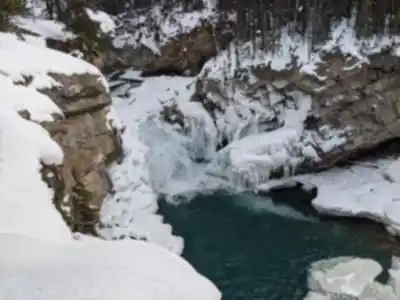Discover Sunwapta Falls in Canadian Rockies