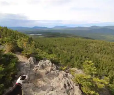 Sentier de randonnée Chairback Mountain, Maine - paysage naturel