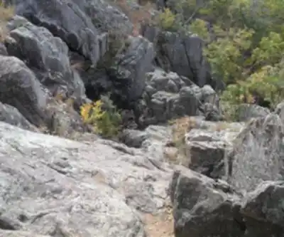 Hiking view of Taum Sauk Mountain, Missouri