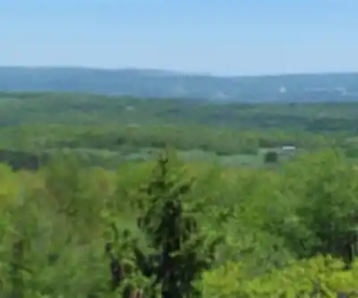 Sentier de randonnée Sugar Hill, New York - paysage naturel