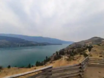 Hiking view of Kalamalka Lake