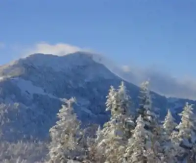 Hiking view of Jay Peak