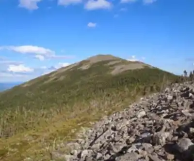 Mount Abraham, Maine hiking trail - natural landscape