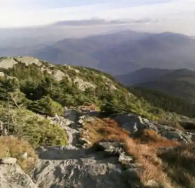 Camel's Hump, Vermont hiking trail - natural landscape