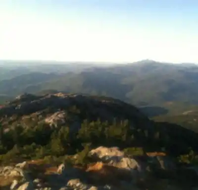 Hiking view of Camel's Hump, Vermont