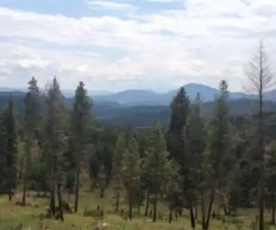 Mount Doane, Wyoming hiking trail - natural landscape
