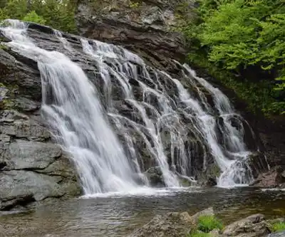 Laverty falls hiking trail - natural landscape