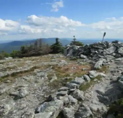 Mount Abraham, Vermont hiking trail - natural landscape
