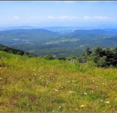 Hiking view of Mount Abraham, Vermont