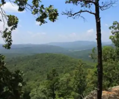 Vue en randonnée de Morgan Mountain, New York